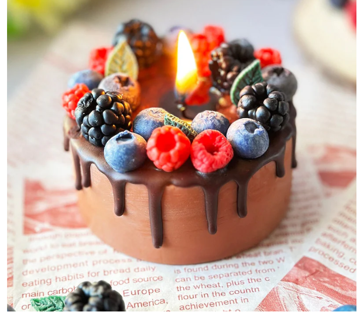 Fruit Cake Ultra Design Candle